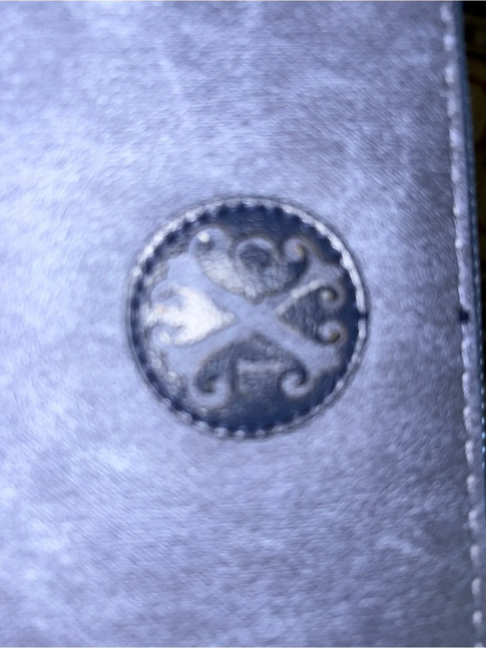 New cxl double zipper Christian Lacroix wallet